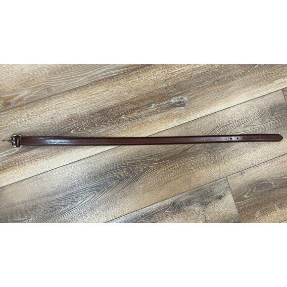 Vintage COACH 3921 Brown Smooth Cowhide Leather Belt Size 32/80 Unisex Belt VGC main image 4